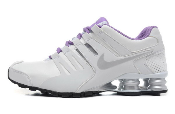 Womens Nike Shox Current White Purple 36-40 Cheap